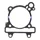 JOINT EMBASE DE CYLINDRE (0.2) ORIGINE PIAGGIO 400 BEVERLY, MP3 2020> -1A013231
