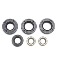 OIL SEAL (FULL SET) FOR DERBI 50 SENDA 1994>2005, GPR/GILERA 50 SMT 2001>2005, RCR/BULTACO 50 ASTRO, LOBITO ( DERBI EURO 2) (6 ITEMS)  -SELECTION P2R-