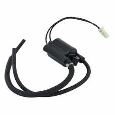 BOBINE ALLUMAGE MOTO ADAPTABLE SUZUKI 650 XF FREEWIND 1997>2001, 650 DR SE 1996>2014, YAMAHA 1300 XJR 2002>2012  (BOBINE JAPONAISE DOUBLE F6T532 POUR CDI - CONNECTEUR 2 COSSES)  -SGR-