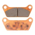 BRAKE PADS SET (2 pads) CL BRAKES FOR HARLEY-DAVIDSON 1200 FLH 1980>, 1340 FLH 1981>, 1340 FLT 1980>1985, 1340 FLHT 1984>  Rear - (2702 RX3 CUSTOM SINTERED)