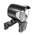 ECLAIRAGE VELO VAE / E-BIKE HERRMANS MR4 120 LUMENS NOIR AVANT SUR FOURCHE ET POTENCE (LIVRE AVEC PATTE) 6-12V  (FAIBLE AMPERAGE AU DEMARRAGE) - VENDU EN BOITE