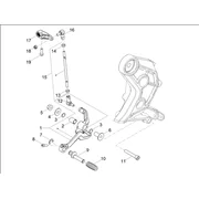 Sélecteurs internes de la boîte de vitesses