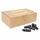 PORTE PATIN FREIN VTT A TIGE SYMETRIC NEWTON 55mm NOIR (COFFRET DE 25 PAIRES)