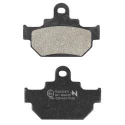 PLAQUETTE DE FREIN NEWFREN POUR SUZUKI 125 GZ MARAUDER 1998>2011 AV, 250 GZ MARAUDER 1999>2008 AV, 125 VL INTRUDER 2000>2008 AV, 250 VL INTRUDER 2000>2007 AV  (FD0092BT1)  (TOURING ORGANIQUE)