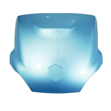 PORTE DE COFFRE ORIGINE PIAGGIO 125-250-300-400-500 MP3 2006>2009 BLEU 424  -62445500AF-