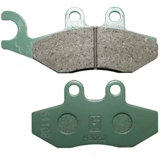 BRAKE PADS - "PIAGGIO GENUINE PART" 125 X-EVO FRONT, X8 FRONT, X9 FRONT, 125-300 VESPA GTS FRONT, 400 X-EVO FRONT+REAR, 125 FLY FRONT/GILERA 800 GP REAR/APRILIA 854 SRV REAR, 125-300 SR-MAX FRONT+REAR (PAIR) (HENG-TONG)  -647078-
