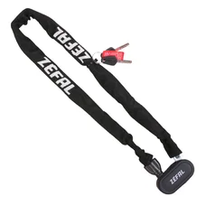ANTITHEFT FOR BICYCLE - CHAIN LOCK ZEFAL K-TRAZ M10 Ø 8mm BLACK