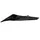 REAR COWL -RIGHT- BLACK  "PIAGGIO GENUINE PART" APRILIA 50-125 RS 2011>  -B04347700XNG-