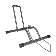 DISPLAY STAND FOR 1 BIKE STABILUS - ON FRONT OR REAR WHEEL - COMPATIBLE 26"-27.5"-29"-700C- BLACK