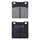 PLAQUETTE DE FREIN NEWFREN POUR SUZUKI 600 GSF BANDIT 1995>2004 AR, 650 SV 1999>2002 AR, 750 GSX F 1989>2006 AR (L 53mm - H 53mm - P 9mm) (FD0060BT) (TOURING ORGANIQUE)