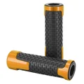 GRIP "NO SLIP" FOR MOTORBIKE -FOR KTM 125 DUKE ORANGE ANODIZED (PAIR) -AVOC