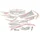 AUTOCOLLANT/STICKER/KIT DECORS MELANDRI ORIGINE APRILIA 50 SR MOTARD 2012>2014 -2H000694-