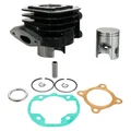 CYLINDER FOR SCOOT MBK 50 OVETTO 2 Stroke, MACH G/YAMAHA 50 NEOS 2 Stroke, JOG/APRILIA 50 SR/MALAGUTI 50 F10  -P2R CAST IRON PREMIUM-