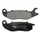 BRAKE PADS NEWFREN FOR HONDA 125 CBF 2009> Front   125 CBR R 2004>2018 Front   125 ANF INNOVA 2007> Front  RIEJU 125 RS2 NAKED 2006> Front   (FD0355BT)  (TOURING ORGANIC)