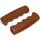 POIGNEE CITY CAOUTCHOUC CARAMEL PREFORME 110mm (PAIRE) STYLE VINTAGE D.22