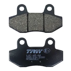 PLAQUETTE DE FREIN TRW POUR PEUGEOT 50 SPEEDFIGHT 3/4  2010> AV (MCB822 LC)