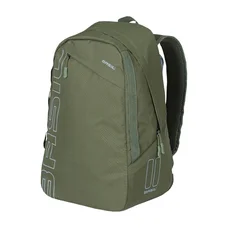 SINGLE BAG FOR BICYCLE -REAR-TURN INTO BACKPACK- BASIL FLEX- FOREST GREEN- 17Lt - HOOKS ON CARRIER
