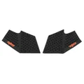 AUTOCOLLANT RESERVOIR ANTI-DERAPANT MOTO POUR KTM 125 DUKE NOIR AVEC MOTIF (PAIRE)  -AVOC-
