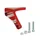 STOPPER FOR CLUTCH PUSH ROD FOR 50cc MOTORBIKE MINARELLI 50 AM6/MBK 50 X-POWER/YAMAHA 50 TZR/PEUGEOT 50 XPS/RIEJU 50 RS1/APRILIA 50 RS LIGHTY ALUMINIUM RED