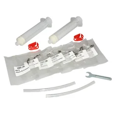 BLEEDING BRAKE TOOL KIT - P2R- MINERAL OIL AND DOT (WITH ADAPTERS)