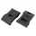 CONVERTER - TO SWITCH FROM A CLIP-IN PEDAL TO A FLAT PEDAL - RESIN - BLACK (PAIR)