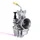 CARBURATEUR ORIGINE KEIHIN PWK 28 STARTER A TIRETTE (BOISSEAU CHROME) (1000-28S-A001)
