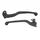 CLUTCH LEVER+BRAKE LEVER FOR 50cc MOTORBIKE MBK 50 X-POWER 2003>2013/YAMAHA 50 TZR 2003>2013 CARBON (PAIR)  -VICMA-