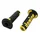 REVETEMENT POIGNEE DOMINO MOTO OFF ROAD A360 NOIR/JAUNE CLOSED END 120-123mm (PAIRE)