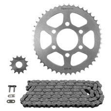KIT CHAINE ADAPTABLE KEEWAY 125 RKF 2017>2023  428  13x46  (DEMULTIPLICATION ORIGINE)  -SUPERSPROX-