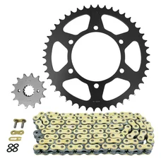 CHAIN AND SPROCKET KIT FOR KAWASAKI 300 KLE VERSYS X 2017>2018, KLE VERSYS X ABS 2017>2020  520  14x46  (SPROCKET Ø 110/130/10.5)  (OEM SPECIFICATIONS)  -AFAM-