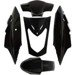 FAIRINGS/BODY PARTS FOR SCOOT  KYMCO 50 AGILITY (DUAL SEAT), 125 AGILITY (DUAL SEAT) BLACK GLOSS  (5 PARTS KIT)