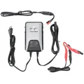 CHARGEUR DE BATTERIE ET MAINTIEN DE CHARGE SC POWER SC10 AUTOMATIQUE 6/12V COURANT DE SORTIE 1A (LIVRE AVEC PINCES CROCODILES + CONNEXIONS RAPIDES AVEC OEILLETS ET FUSIBLES)