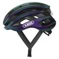 CASQUE VELO ADULTE ABUS ROUTE AIRBREAKER FLIP FLOP VIOLET BLANC PERLE TAILLE  M (52-58cm) REGLAGE MOLETTE