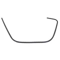 BORDURE/JONC DE TABLIER AVANT DROIT NOIR BRILLANT ORIGINE PIAGGIO 125-300 VESPA GTS 2018>2022 -1B006680-