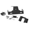 LICENSE PLATE HOLDER (Short) FOR KAWASAKI  Z900 ALUMINIUM BLACK WITH LEDS LIGHT -AVOC-