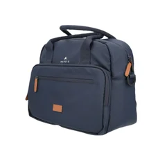 SACOCHE ARRIERE VELO HAPO.G VELOTAF BLEU FIXATION PORTE BAGAGE (28x34x15cm)