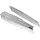 SIDE COVER (ENGINE) FOR MOPED PEUGEOT 103 MVL-SP CHROME (WITH PEUGEOT BRANDING) (PAIR)  -SELECTION P2R-