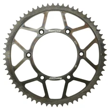 REAR CHAIN SPROCKET FOR 50cc MOTORBIKE CPI 50 SM 2006>  420  62 TEETH  -STEEL-  -SELECTION P2R-