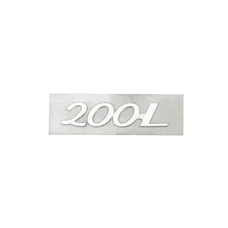 AUTOCOLLANT/STICKER/DECOR "200L" ORIGINE PIAGGIO 200 GRANTURISMO 2005< -620528-