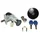CONTACTEUR A CLE SCOOT ADAPTABLE KEEWAY 50 MATRIX 2006> (AVEC SERRURE DE SELLE + BOUCHON ESSENCE)  -SELECTION P2R-