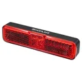 ECLAIRAGE VELO VAE / E-BIKE ARRIERE SUR PORTE BAGAGE SIGMA EOX RL RACK 6/48V NOIR FONCTION FEU STOP / FEU STOP D'URGENCE