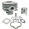 CYLINDER FOR SCOOT SCOOT 50cc Chinese 4 Stroke GY6,139QMB/BAOTIAN 50 BT49QT 4 Stroke/KYMCO 50 AGILITY 4 Stroke/PEUGEOT 50 V-CLIC 4 Stroke/SYM 50 ORBIT 4 Stroke (PISTON PIN 13 mm)  -P2R CAST IRON-