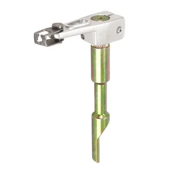 BIELLETTE COMMANDE EMBRAYAGE 50 A BOITE ADAPTABLE MINARELLI 50 AM6/MBK 50 X-POWER/YAMAHA 50 TZR/PEUGEOT 50 XPS/RIEJU 50 RS1/APRILIA 50 RS LIGHTY ALU ARGENT  -REPLAY-