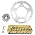 KIT CHAINE ADAPTABLE HONDA 1000 XL V VARADERO 1999>2011  525  16x47  (DIAM COURONNE 112/138/12.25)  (DEMULTIPLICATION ORIGINE)  -AFAM-