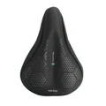 COUVRE SELLE VELO ROYAL NOIR LARGE A MEMOIRE DE FORME (251X220mm)