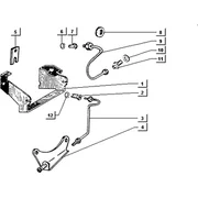 Butee transmissions-tuyaux huile