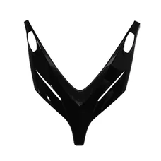 FRONT COVER (UPPER) FOR FOR MAXISCOOTER YAMAHA 500 TMAX 2001>2007 GLOSS BLACK ( UPPER PART)  -SELECTION P2R-