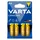 PILE LR06  1.5V  VARTA ALCALINE LONGLIFE AA (VENDU PAR 4)
