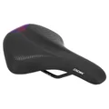 SELLE NEWTON CITY SHINY BLACK STRIPES EFFET OIL NOIR 247x168mm