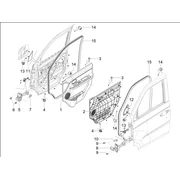 14_Composants des portes avant